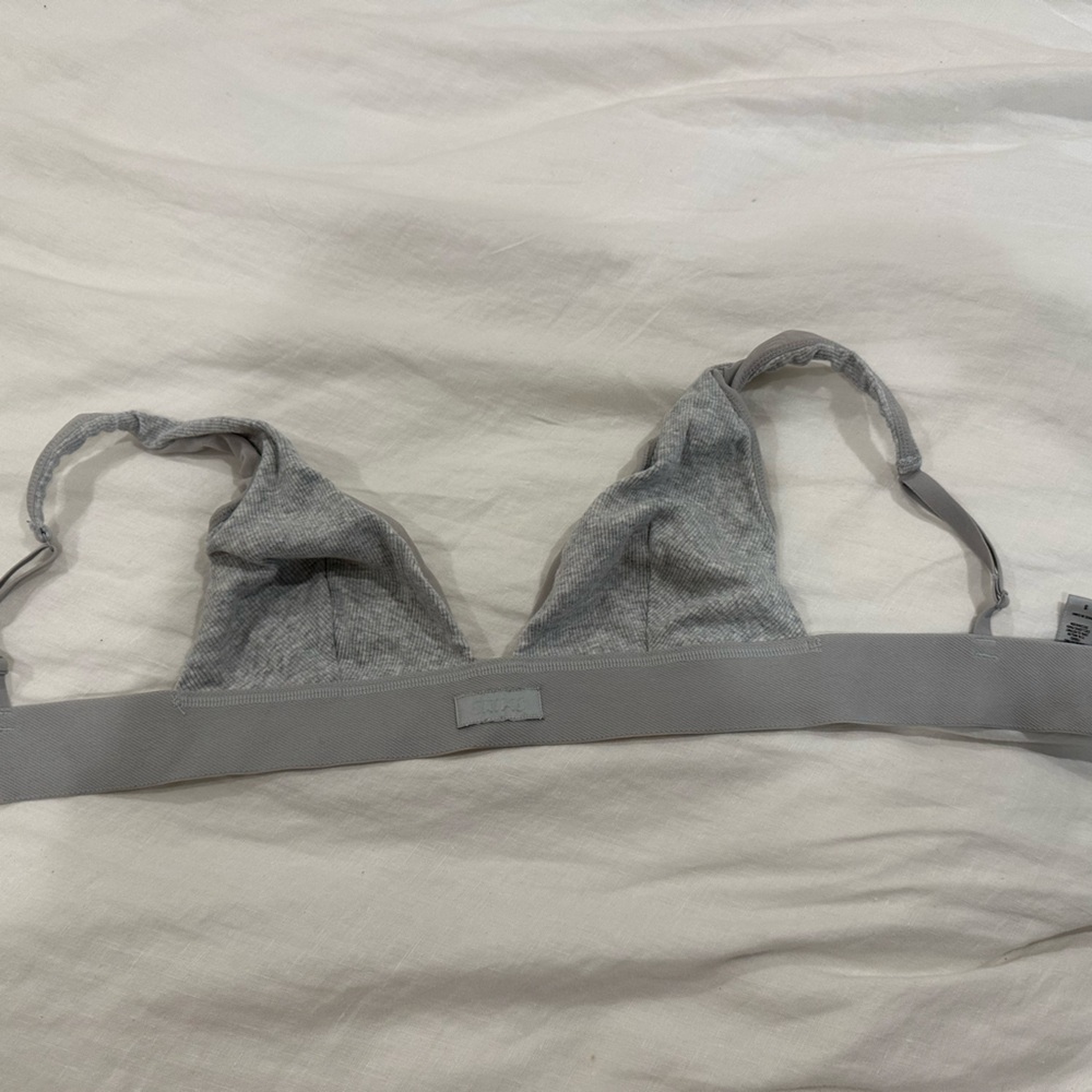 SKIMS Gray Bralette